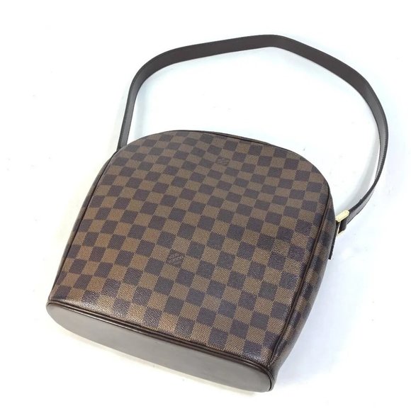 Auth LOUIS VUITTON N51292 Damier Ipanema GM Bag Shoulder Pochette Shoulder Bag - Picture 9 of 15